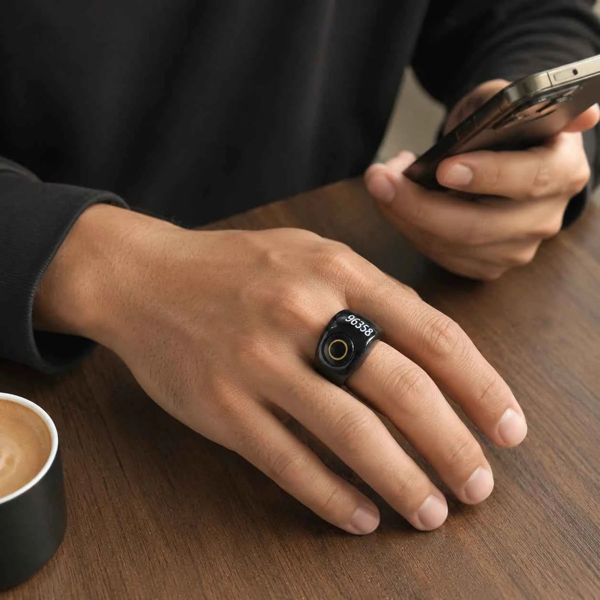 Digital Tasbeeh Ring QB809 | Smart Zikr Counter Ring with APP