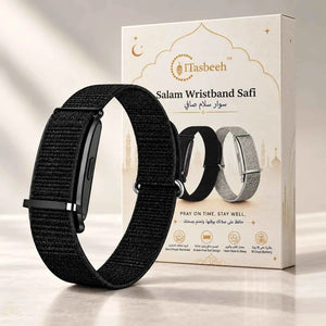 Salam Wristband SQ968Safi | Screen-Free Smart Zikr Wristband with Prayer Reminder