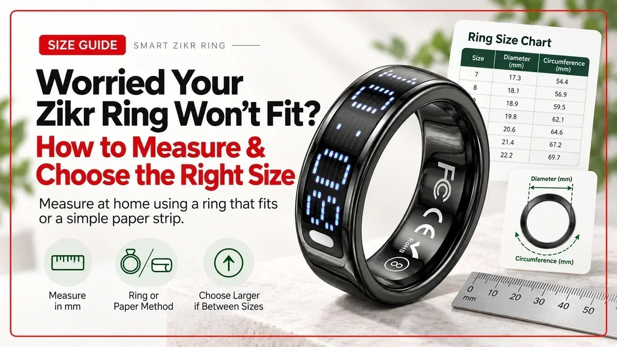 Worried YourZikr Ring Won't Fit?