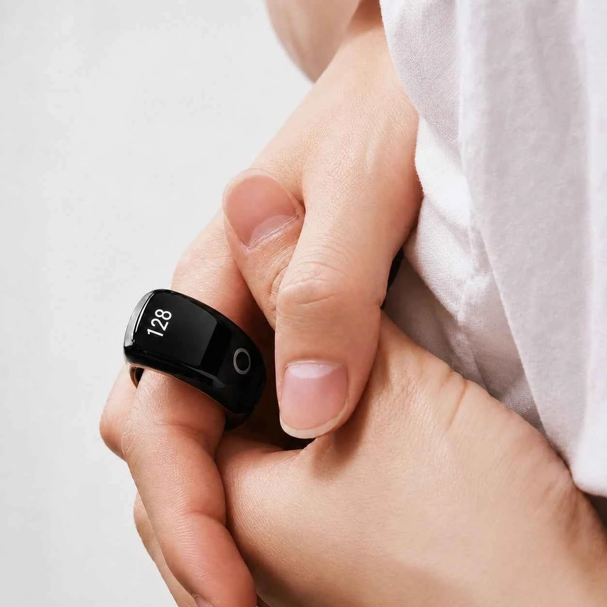 Ceramic Zikr Ring SQ976 | Smart Tasbeeh Counter Ring with APP