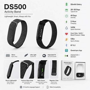 Screenless Fitness Tracker DS50024/7 Health & Sleep Monitoring