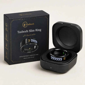 Smart Zikr Ring QB806 Pro | Health Tracking & Prayer Reminder