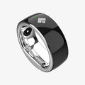 MyZikrRing QB708 | A lightweight resin smart zikr ring for comfortable everyday dhikr. — Black