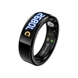 MyZikrRing QB806 Pro | Heart rate, SpO₂, sleep & HRV tracking in one ring.