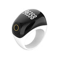 MyZikrRing QB809 3-in-1 Tasbih Ring | Three sizing loops. A simple start to daily dhikr. — Clear